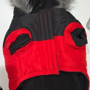Red and Black Dog Jacket